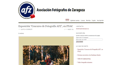 Desktop Screenshot of fotografosdezaragoza.org